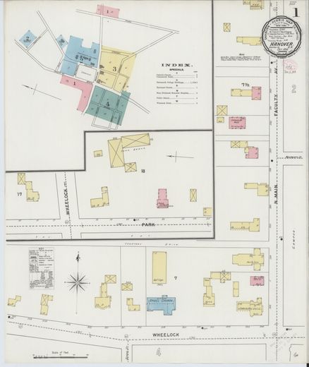 Hanover Sanborn, October 1894, sheet 1