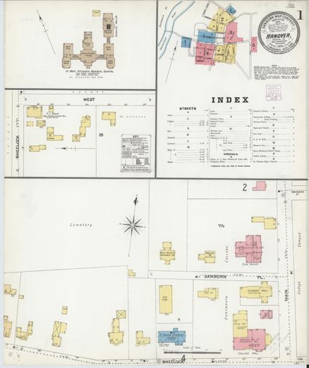 Hanover Sanborn, November 1904, sheet 1