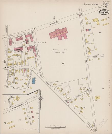 Hanover Sanborn, September 1922, sheet 3