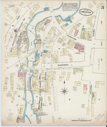 Lebanon Sanborn, November 1884, sheet 3