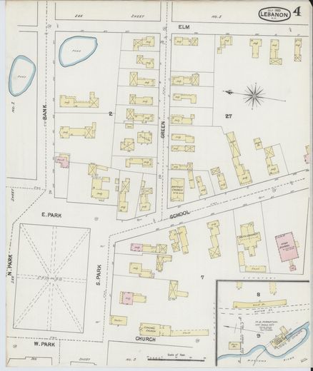 Lebanon Sanborn, August 1889, sheet 4