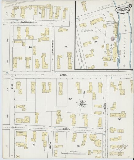 Lebanon Sanborn, August 1889, sheet 5