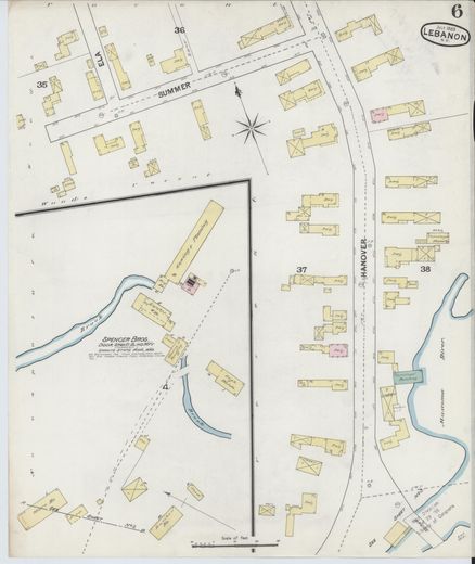 Lebanon Sanborn, August 1889, sheet 6