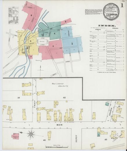 Lebanon Sanborn, September 1894, sheet 1
