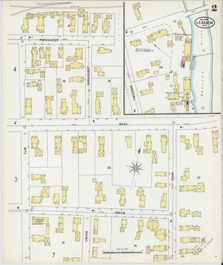 Lebanon Sanborn, November 1899, sheet 2
