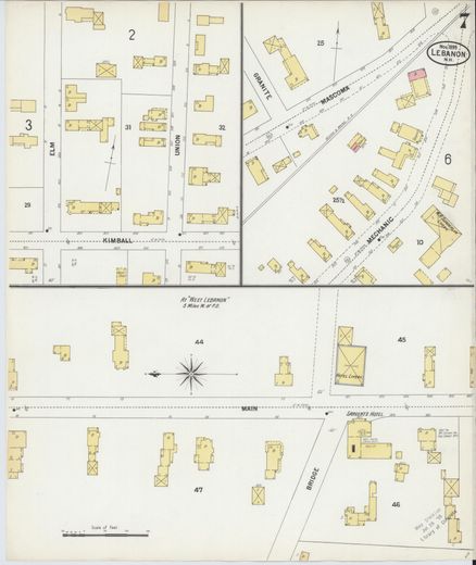 Lebanon Sanborn, November 1899, sheet 7