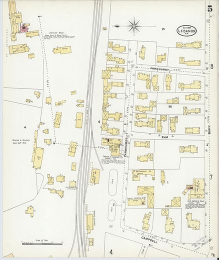 Lebanon Sanborn, October 1904, sheet 5