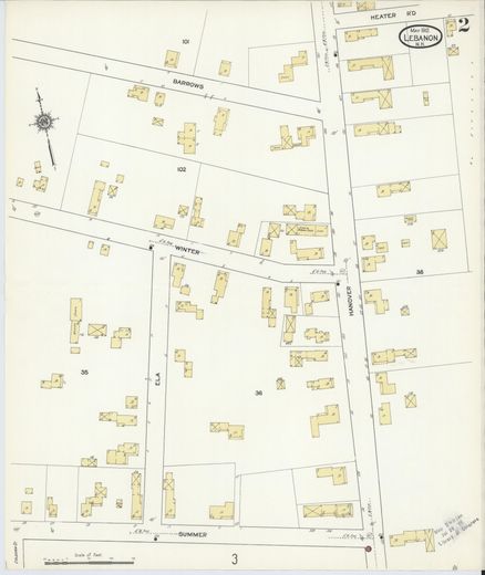 Lebanon Sanborn, May 1912, sheet 2