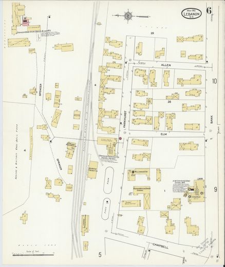 Lebanon Sanborn, May 1912, sheet 6