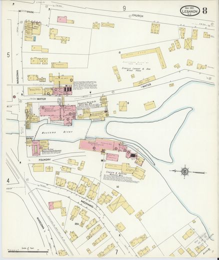 Lebanon Sanborn, May 1912, sheet 8