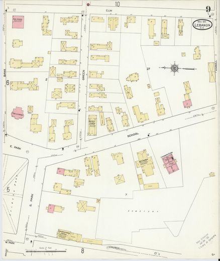 Lebanon Sanborn, May 1912, sheet 9