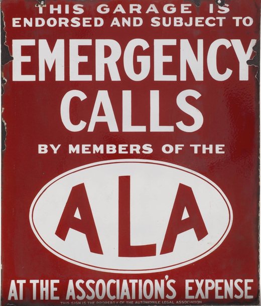 Ala Emergency Calls Sign